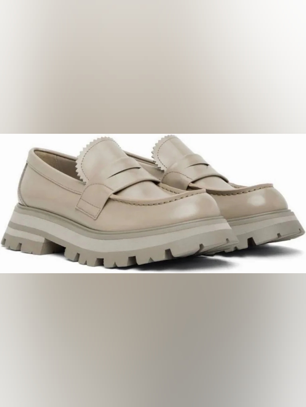 Alexander McQueen Leather Loafers